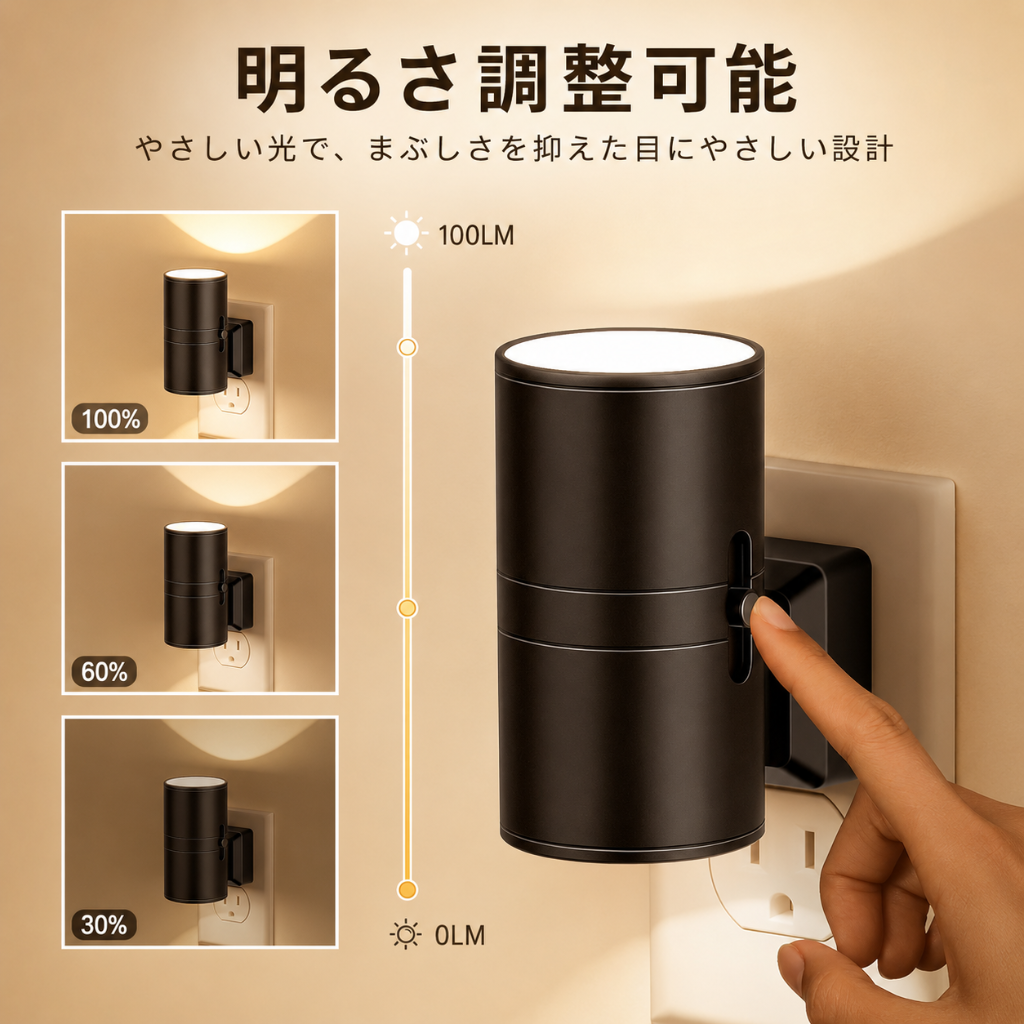 AmbientLite™ センサー付きLEDナイトライト